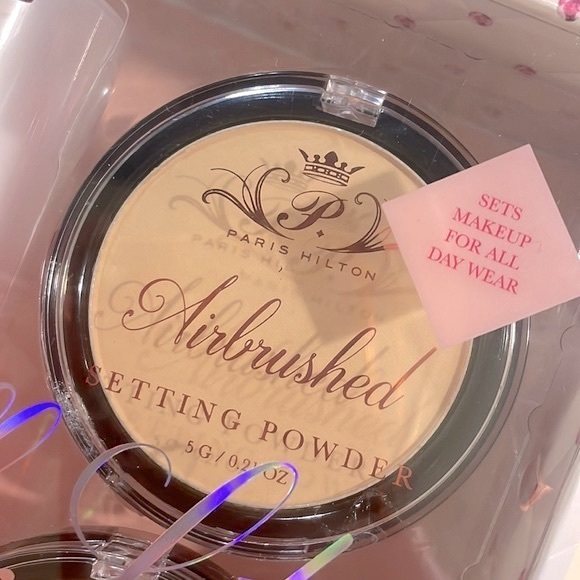 🆕 Paris Hilton “All Set” Rare 3-Piece Flawless Makeup Finishing System - Picture 5 of 8